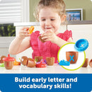 Learning Resources Alphabet Acorns Activity Set, Develops Letter Recognition, Educational Toys for Toddlers, Homeschool, Visual & Tactile Learning Toy, 78 Pieces, Ages 3+ by TinyTreasures Baby Boutique
