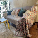 UKELER Flannel Sherpa Throws 60'' x 50', Cute Floral Design Soft Plush Flannel Blanket Throws for Bed/Couch/Sofa/Office/Camping by CozyNest Decor