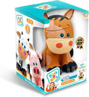 Stack-a-Roos Baby Horse by Salus Brands - Animal Stacking Toy, Educational Early Learning Toy for Infants Babies Toddlers, Age 12+ Months - Great Baby Gifts, STEM Toy by TinyTreasures Baby Boutique