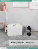 FANKANG Storage Bins, Nursery Hamper Canvas Laundry Basket Foldable with Waterproof PE Coating Large Storage Baskets for Kids Boys and Girls, Office, Bedroom, Clothes,Toys(Rec-Lovely Animals ） by TinyTreasures Baby Boutique