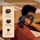 TheraGun Therabody Relief - Quiet Deep Tissue Therapy Massage Gun - Bluetooth Enabled, Electric Percussion Massage Gun & Personal Massager for Pain in The Neck, Back, Leg, Shoulder and Foot (Black) by CozyNest Decor