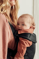 BabyBjörn Baby Carrier Mini, Black, 3D Mesh | Newborn Carrier (7-25 lbs), Ergonomic, Easy-to-Use by TinyTreasures Baby Boutique