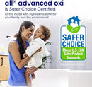 all Liquid Laundry Detergent, Free Clear for Sensitive Skin with OXI, Unscented and Hypoallergenic, 2X Concentrated, 90 Loads by CozyNest Decor