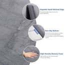 Baby Play Mat for Floor,1.3" Thick Memory Foam Tummy Time Mats,79"×118" Extra Large Non Slip Crawling Mat for Toddlers,Infants,Kids,Yoga Mat,Tatami Style for Living Room(Dark Gray) by TinyTreasures Baby Boutique