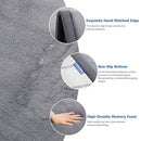 Baby Play Mat for Floor,1.3" Thick Memory foam Tummy Time Mat for Toddlers,Infants,kids,Water-Repellent Soft Nursery Rug ,Extra Large Non Slip for Crawling&Yoga,Tatami Style for Living Room(Dark Grey) by TinyTreasures Baby Boutique