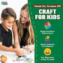 MOMOTOYS Woodland Animals Beginner Sewing Kit for Kids Ages 7+ – Includes 9 Kids Sewing Projects w/Tools & Art Supplies – DIY Felt Crafts for Girls & Boys – Craft Gift for 8, 9, 10, 11, 12 Year Old by TinyTreasures Baby Boutique