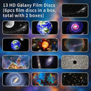 Planetarium Star Projector,Galaxy Projector for Bedroom,Ultra Clear Galaxy Night Light with 4K Replaceable 13 Galaxy Discs 360 Degree Rotation Real Sky Light for Kids Room Birthday Valentines Gift by TinyTreasures Baby Boutique
