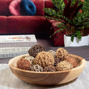 ANDALUCA Decorative Balls Bag Bowl Filler Home Decor (Rattan) by CozyNest Decor