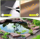 7 x 10 FT Pond Liner, 20 Mil Pond Liners for Outdoor Ponds, HDPE Pond Liner Easy Cutting Puncture Resistant, Pond Liners for Water Garden Fountain Waterfall, Koi Fish Aquaculture Pond by GreenHaven Gardens
