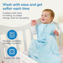 TotAha Sleep Sack infant 6-12 months 3 Pack, Breathable Sleep Bag for Baby Girl Boy, Wearable Blanket with 2-way Safe Zipper, 0.5 TOG by TinyTreasures Baby Boutique