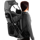 Hiking Baby Carrier Backpack - Comfortable Toddler/Baby Backpack Carrier System with Diaper Change Pad, Insulated Pocket + Rain and Sun Hood to Protect Your Child by TinyTreasures Baby Boutique