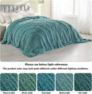 GONAAP Fuzzy Faux Fur Throw Blanket Light Teal Super Soft Cozy Plush Fuzzy Shaggy Blanket for Couch Sofa Bed (Light Teal, Throw(50"x60")) by CozyNest Decor