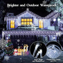 98FT 960LED Christmas Lights Waterproof 8 Modes Christmas Lights Outdoor Decoration with Memory and Timer Hanging Fairy Lights Plug-in Curtain String Lights for Holiday Party Wedding Home by GreenHaven Gardens