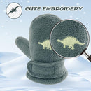 BAVST Baby Toddler Winter Mittens Girls Warm Fleece Lined Gloves Kids Sherpa Lined Mittens for Boys by TinyTreasures Baby Boutique