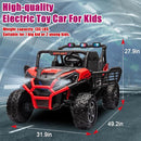 24V Kids Electric Toy Car,2 Seater Kids Toy Car with Remote Control,4WD Electric Power Vehicles Wheels for 3+Years Boys Girls,Ride on Toy for Girl(Red) by TinyTreasures Baby Boutique