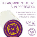 BOB KIDS Duo Pack SPF Sun Protection, SPF 30 Mineral Powder Sunscreen & SPF 40 Kids Sun Protection Balm, Broad Spectrum, Fragrance Free, Water Resistant by TinyTreasures Baby Boutique