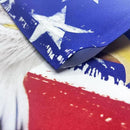 TOPFLAGS Garden Flag Stand with American Garden Flags Patriotic Stars and Eagle Yard Flag 12x18 Inch Holder Pole Stake Double Side for Outside with Clips and Stopper for Memorial Day 4 th of July by CozyNest Decor