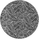 Keen Home Design Terrace Outdoor Round Rug - 8ft Round Washable Indoor/Outdoor Rug for Patio, Kitchen, Balcony, Beach, Garden, Deck and Porch, Size: 7'7" Round by CozyNest Decor