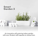 Click & Grow Smart Garden, 3 Pods Indoor Herb Growing System (3 Basil Pods Included)| Easier Than Hydroponics Growing System, Automatic Nutrients, Watering and Grow Light, Noise-free Technology, Beige by GreenHaven Gardens