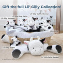 Bearington Collection Lil' Gilly 5.5 in Cow Baby Rattle - Baby - Plush Rattles Gift for Newborn by TinyTreasures Baby Boutique