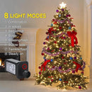 weillsnow 164Ft 500 LED Christmas Lights, Waterproof 8 Twinkle with Memory Functions Christmas Tree Lights for Indoor Outdoor Christmas Tree Garden Decoration (Warm White) by GreenHaven Gardens