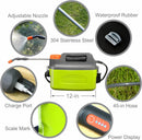 ES4-PRO Electric Sprayer 1 Gallon Built-in 4000mAh,Rechargeable Battery Powered Sprayer with Telescopic Wand,Plant Mister,Kitchen Cleaning,Indoor Watering Can for Plants (Green) by GreenHaven Gardens
