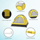 2-Person Dome Tent – Easy Set Up Shelter with Rain Fly and Carrying Bag for Camping by TinyTreasures Baby Boutique