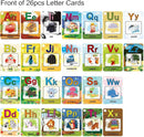 Coolplay A-Z 26 Alphabet Water Cards, Children Drawing Card for Kids Educational Toys for Travel by TinyTreasures Baby Boutique