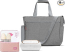 Spectra - Synergy Gold Portable - Dual Adjustable Electric Breast Milk Pump with Tote Bag, Breast Milk Bottles and Cooler for Baby Feeding by TinyTreasures Baby Boutique