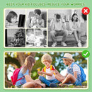 Kids Microscope - Ashfly 1000X Portable Microscope for Kids, Photo & Video Miniscope Pocket Microscope Gifts, 2'' Digital Screen | Ideal Toys for Boys Girls Age 3-12 by TinyTreasures Baby Boutique