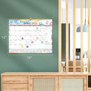 2025-2026 Calendar, 18 Month Wall Calendar 2025-2026 Hanging Spiral Bound Magnetic Fridge Desk Calendars 15" x 12", Jul 2025 - Dec 2026, A- Small Colorful by TinyTreasures Baby Boutique