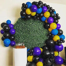 Purple Blue Yellow Black Balloons 60 Pcs Metallic Purple Royal Blue Black Yellow Game Latex Balloon Gaming Party Balloon for Kids Gamer Night Birthday Graduation Party Decoration Supplies by CozyNest Decor