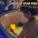 Bath Toys for Kids, Magnetic Fishing Toys with Storage Bag and Light up Star, Wind Up Creatures Baby Bathtub Birthday Gifts for Toddlers 2-4 Boys Girls, 11 Pcs Set by TinyTreasures Baby Boutique