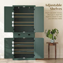 ARTPOWER 72" Tall Kitchen Pantry Storage Cabinet with Drawer and Adjustable Shelves, Pantry Cabinet for Kitchen, Bathroom or Hallway, Green by CozyNest Decor