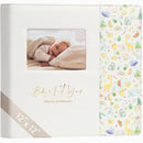 Keepsake Baby Memory Book Girl Boy – Timeless Leather-Bound Baby Milestone Book – Baby Book Keepsake Record First 5 Years – Gender Neutral Baby Scrapbook Album Baby Album Journal Registry Search Gift by TinyTreasures Baby Boutique