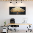 Canvas Wall Art Decor Gold Tree Of Life Abstract Wall Decor Artwork Canvas Prints Painting Gold Tree Wall Art Pictures For Bedroom Dining Room Home Office Artwork 20"X 40" Ready To Hang by CozyNest Decor