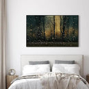 SIGNWIN 30"x60" Extra Large Framed Wall Art Magical Firefly Forest at Twilight, Enchanted Nature Scene for Home Living Room Bedroom Decor (Frame Assembly Required) by CozyNest Decor
