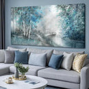 SOUGUAN Forest Pictures for Wall Canvas Art 30"x60" Plant Wall Decor Tree Artwork Painting Natural Decorations for Dining Room, Bedroom, Home Office, Kitchen by CozyNest Decor