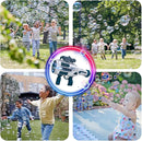 Automatic Gatling Bubble Gun,That Produces Thousands of Bubbles per Minute, Suitable for Children and Adults and Perfect for Indoor and Outdoor Birthday Parties for Girl Boy by TinyTreasures Baby Boutique
