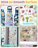 Benresive Reusable Sticker Books for Kids 2-4, Sticker Books for Toddlers 1-3 2-4, Toddler Travel Toys Activities Crafts Gifts - Farm, Animal and Season by TinyTreasures Baby Boutique