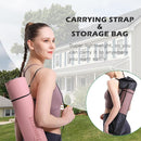 UMINEUX Yoga Mat Extra Thick 1/3'' & 2/5" Non Slip Yoga Mats for Women Eco Friendly TPE Fitness Exercise Mat with Carrying Sling & Storage Bag by TinyTreasures Baby Boutique