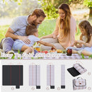 Extra Large Picnic Blanket 80''x 60'' Picnic Mat Waterproof Sand Proof Foldable for Beach, 5-Layer Outdoor Blanket for 6 to 8 Adults,Camping Lawn Hiking Travel Park Music Festival Wedding Mats(Brown) by TinyTreasures Baby Boutique
