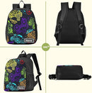 Colorful Monster Truck Toddler Backpack Waterproof Mini Backpack with Name/Text Preschool Backpack Cute Small Backpack Kindergarten Pre School Bags 13 Inch, Medium, Pattern 2 by TinyTreasures Baby Boutique