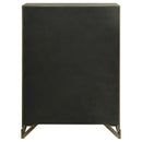 Harbington - 5 Drawer Chest - Chocolate by HouseOfZazla