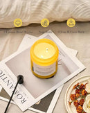 M&SENSE Limocello Summer Scented Candle, 19.4oz 110 Hours Long Lasting Burn Non Toxic Natural Soy Wax Lemon Highly Scented for Home Decor, 2 Wick Relaxing Candle Gifts for Yoga Spa Meditation by CozyNest Decor