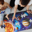 Jumbo Floor Puzzle for Kids Ages 4-8,Solar System Jigsaw Puzzles,48 Piece Space Large Puzzles for Toddler Ages 3-5,Preschool Learning Planets Toys Christmas Birthday Gift for Boys Girls by TinyTreasures Baby Boutique