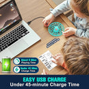 Hand Operated Drone Toy for Kids or Adults - AI Motion Sensors Mini Drones with Bright LED Projection, 360 Flips, Easy Indoor Small Flying Orb Ball for Age 4-6-8-12 Birthday Gifts by TinyTreasures Baby Boutique