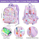 Accmor Toddler Harness Backpack Leash, Mini Unicorn Backpacks with Anti Lost Wrist Link, Cute Child Backpack Walking Leashes Keep Kids Close Rope Tether Rein for Baby Girls to Outdoor Travel by TinyTreasures Baby Boutique