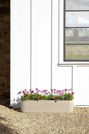 Veradek Demi Series Window Box Planter - Long Planter Box for Windowsill/Balcony | Durable Plastic-Stone Composite Material | Modern Décor for Flowers/Herbs by GreenHaven Gardens