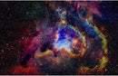 Outer Space Aquarium Background Fantasy Alien Planet Nebula and Galaxies Terrarium Background Stars Nebula Atmosphere Fish Tank Background Outer Space Reptile Tank Background 30x18in by GreenHaven Gardens